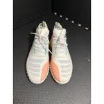 Ecco  Women's White/Peach Nectar Zip Flex Athletic Running Shoes Size 37 US 6-6.5 Photo 1