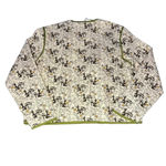 Disney NWT Bambi Thumper Flower Women's Medium Green Quilted Jacket Photo 4