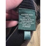 Ralph Lauren Lauren  Monogram Embroidered Cotton‎ Turtleneck Shirt Brown Measured Photo 6