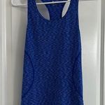 Zella Blue Fitted Tank Top Photo 0