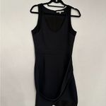 Rebecca Minkoff Acapulco Dress Navy Black Mesh (Size 4, NWOT) Sleek Sleeveless Photo 3