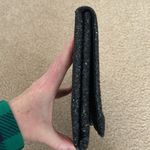 Lenox Bags Vintage Sparkling Black Glitter Evening Bag Photo 3