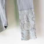 Free People  Lovely Lady Cuff Thermal Light Sage Green XS Photo 3