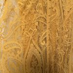 Torrid  lace & crochet maxi button up plus size 2X mustard yellow stunning dress Photo 4