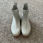 Everlane  The Utility Boot Reknit Stretch Ankle in Stone Size 9.5 Photo 2