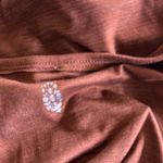 Free People NWOT Fp Movement x New Moon Top Crop Chocolate Brown Photo 8