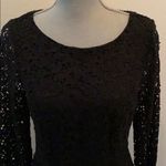 Joie  black dress medium M lace Beautiful New NWT RARE HTF GORGEOUS !! Photo 4