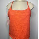 Outdoor Voices  Orange TechSweat Move Free Tank Size XXL New Tback Photo 1