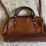 Timberland  leather brown  crossbody purse with handles  Photo 0