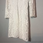 Lilly Pulitzer Topanga Dress Mini White Lace Crochet Long Sleeve Size Small Photo 8