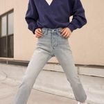 Levi's 501  ORIGINAL CROPPED WOMEN'S JEANS selvedge LMC snow diamond size 27/26 Photo 2