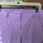 Puma women trousers orchid bloom stretch stripe pockets size 6 Photo 1