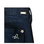 DL1961 Maternity Dark Wash Bardot Cropped Jeans Size 30 Blk Pro 360 Comfort Euc Blue Photo 4