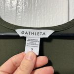 Athleta Aspen Olive Green Presidio Traveler Maxi Dress with pockets Size Small Photo 3