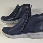 Ryka Namaste Navy Blue Waterproof Bootie Size 7M Photo 0