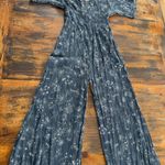 Final Touch Navy Floral Jumpsuit  Photo 0