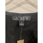 J.Crew  Short Sleeve Slip Dress Womens 8 Black Short Little Black Dress Evening Photo 4