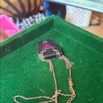 Paparazzi Twisted Heart Necklace in Brown and Earrings Photo 2