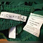 Emerald Green Long Sleeve Prom Dress size S Photo 7