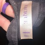 Cacique  black jersey lightly lined 44DDD plunge bra Photo 2