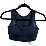 NEW Cleo Harper Sports Bra Size Small Womens Glow Bralet Navy Mesh With Pads Blue Photo 0