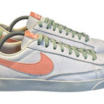 Nike WMNS  BLAZER LOW LE WHITE-BLEACHED CORAL PINK SZ 11.5 [AV9370-105] Photo 0