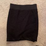 BCBG textured Bodycon Skirt/Shirt Black Size XS Photo 3