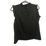Shannon Ford New York Gold Polka Dot Ruffle Sleeve Top Black Size undefined Photo 1