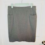Apostrophe  Essentials Pencil Mini Skirt Pockets Grey 8 Photo 3