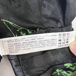 ZARA Jacquard Dress Long Sleeved Black and Green Belted Size S NWT Blogger Fave Photo 15