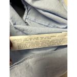 ZARA  Poplin Crop Off Or Shoulder Blue Black Trim Black Tie Size Small Photo 6