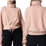 Sweaty Betty  Melody Luxe Fleece Drawstring Sweatshirt Photo 1