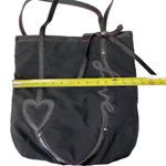 Brighton Love Bag Purse Shoulder Black Pink Satchel Vintage Y2K Photo 3