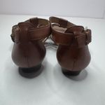 Naturalizer 'Jansin' Brown Leather Strappy Sandals Size 8W Photo 3