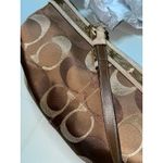Coach  Y2K Metallic Satin & Suede Signature Shoulder Bag Photo 5