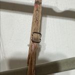 Storia  Spaghetti Straps Floral Brown Dress Ruffles Lined Size Large Photo 5