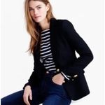 J.Crew  Black Rhodes Wool Blazer Women's Sz. 2T Photo 0