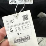 ZARA  NWT Black Corset Style Bustier Fitted Cropped Tank Top Small Photo 5