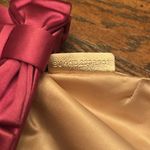 Valentino Garavani Authentic Vintage Rare Pink Satin Silk Bowed Clutch Bag Photo 10