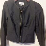 Calvin Klein women's 2p full zip stretch shiny shimmer work multi purpose jacket Photo 0