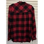 Arizona Jeans Arizona Jean Co Flannel Red/Black Button Up Long Sleeve Shirt Size L Soft Warm Photo 3