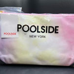NWT! Tie Dye Pink Yellow Lavender Poolside Water Resistant Pouch Wristlet Strap Pink Size undefined Photo 0