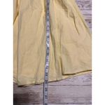 Princess Polly  Strapless Dress Women's Size 6 Yellow Lined Smocked Fit Flare Photo 6