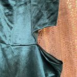 Lulus Cabaret cutie emerald green velvet cutout bodycon mini dress, size L NWT Green Size L Photo 5