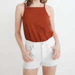 Madewell  Relaxed Denim Shorts‎ - Size 31 - Tile White - NWT Photo 1