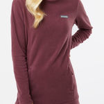Columbia  Ali Peak Long Sleeve Fleece Tunic Malbec Women’s Photo 0