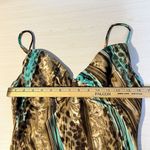 Womens Martini Sol One Piece Bathing Suit Small Cruise Beach Vacation Brown Photo 7