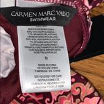 Carmen Marc Valvo  Tankini Swim Suit Top Medium Photo 4