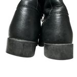 Ariat Black Leather American Heritage Boots 7.5 Lace-Up Retro Western 10070 ATS Photo 12