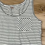 KAVU Lenora Black White Stripes Pocket Dress Women’s Small Photo 2